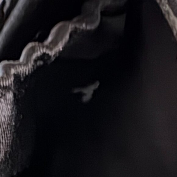 MARY FRANCIS Black Brocade with beaded flower and trim NWOT - Picture 9 of 9